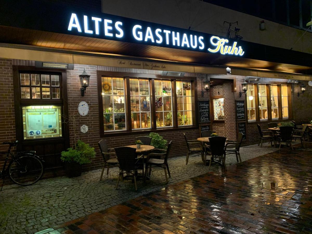 Altes Gasthaus Kuhr - Hotel & Restaurant พาเพนบวร์ก ภายนอก รูปภาพ