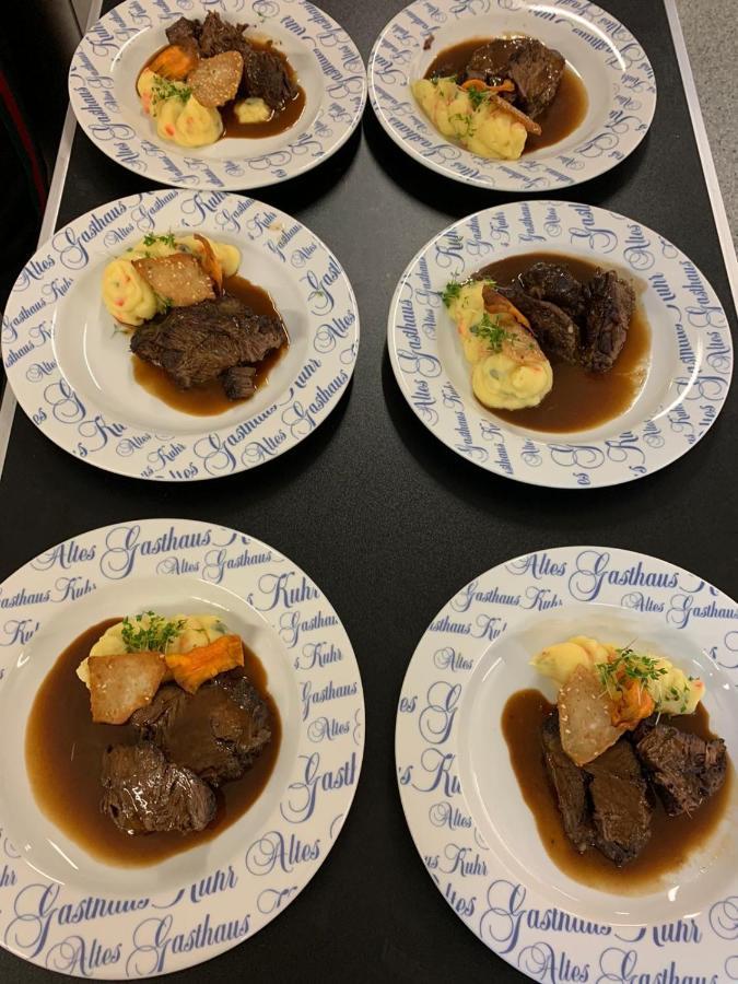 Altes Gasthaus Kuhr - Hotel & Restaurant พาเพนบวร์ก ภายนอก รูปภาพ