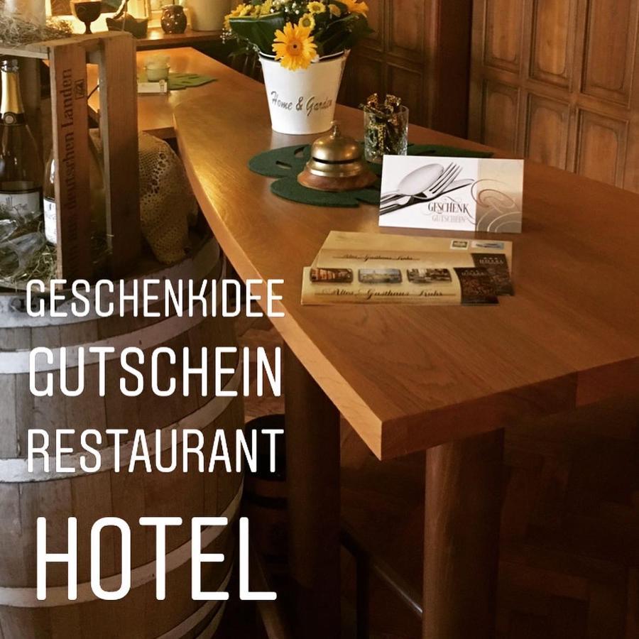 Altes Gasthaus Kuhr - Hotel & Restaurant พาเพนบวร์ก ภายนอก รูปภาพ