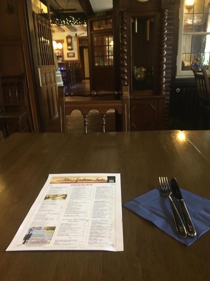 Altes Gasthaus Kuhr - Hotel & Restaurant พาเพนบวร์ก ภายนอก รูปภาพ